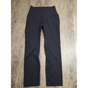 HeyNuts Pro Solid Black Women's XS 0/2 Cropped Leggings Athletic Compression